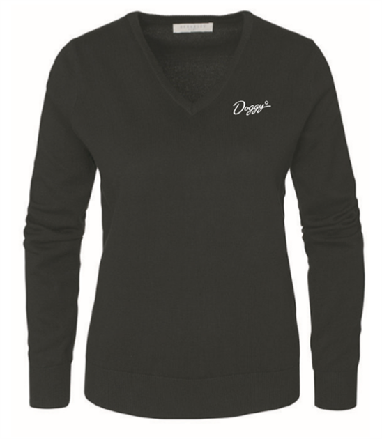 Doggy AB V-neck Brockton ladies, Black