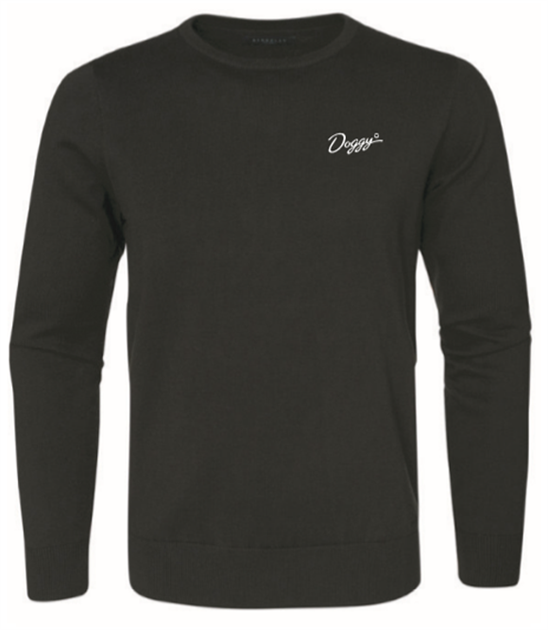 Doggy AB Crew Neck Brockton gents, Black