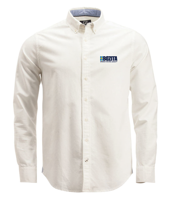 Bozita Belfair Oxford Shirt gents, White