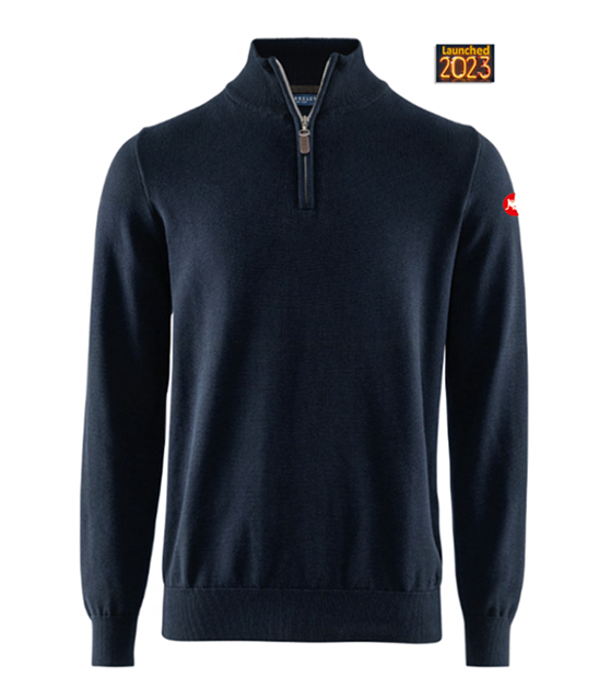 Brockton Cotton halfzip