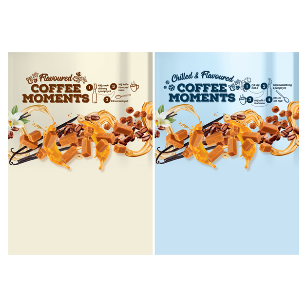 Poster A4 Flavoured coffee moments 10-pack