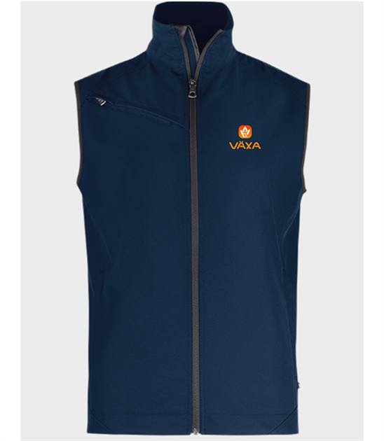 Tunn softshellväst  Herr