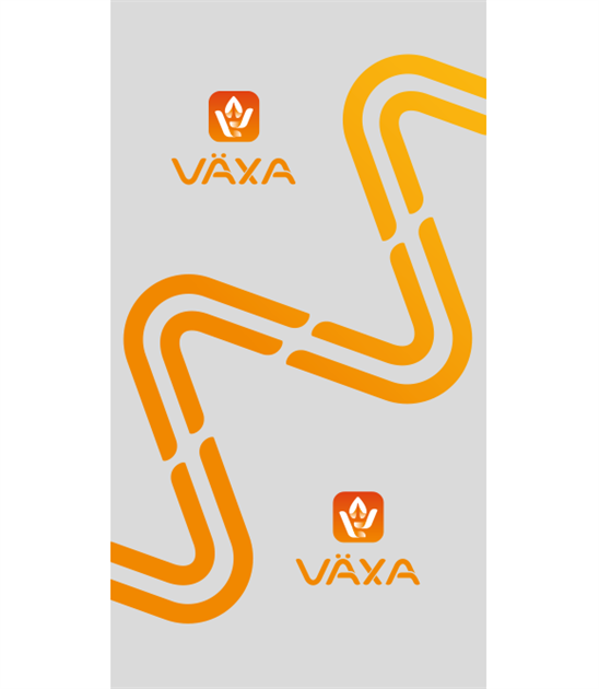 Multiscarf/Halsduk, orange