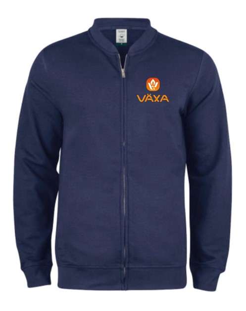 Sweatshirt med hel dragkedja Eko bomull