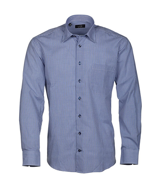 Skjorta Rutig Herr Classic Fit