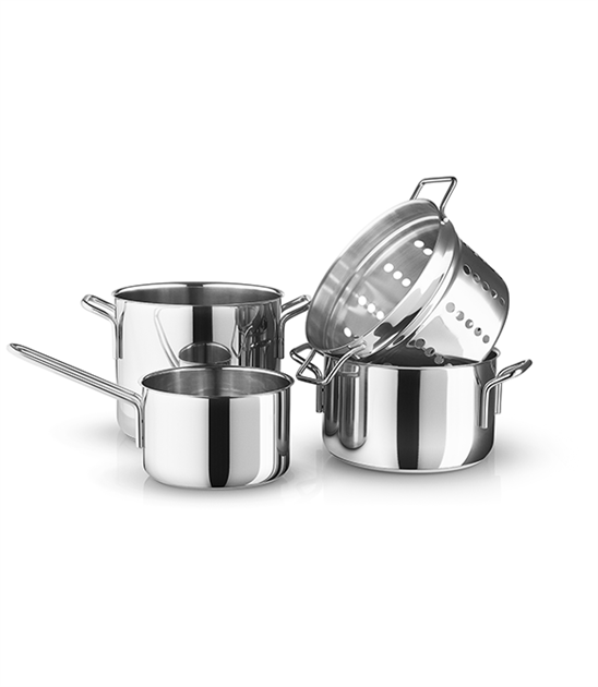 Eva Solo, Eva Trio Rustfrit stål grydesæt