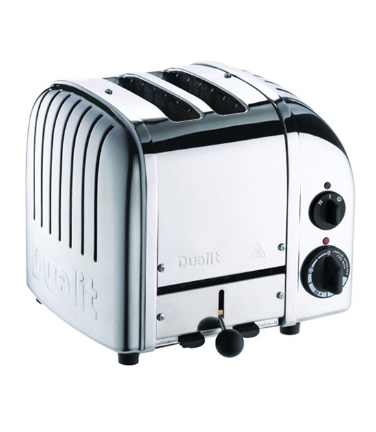 Dualit Brödrost 2 skivor Classic rostfri